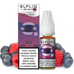 LIQUID ELFLIQ NIC SALT BLUEBERRY SOUR RASPBERRY 10ML